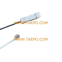 2 pares cable de conexión CAT5E 110-6P4C