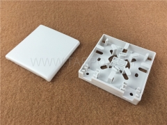 Caja de montaje de superficie de fibra óptica de 2 puertos SC