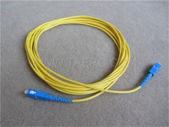 monomodo simplex SC / UPC cable de conexión de 0,9 mm 2 mm 3 mm de fibra óptica