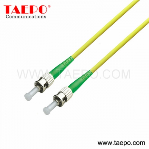 monomodo simplex cable de OS1 ST / APC de fibra óptica parche