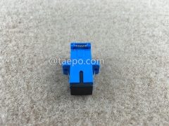SingleMode Simplex SC UPC Fiber Optic Adapter con obturador