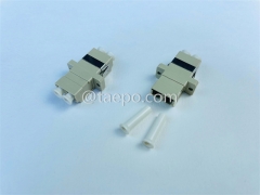 Duplex LC UPC Fiber Optic Adapter Multimode