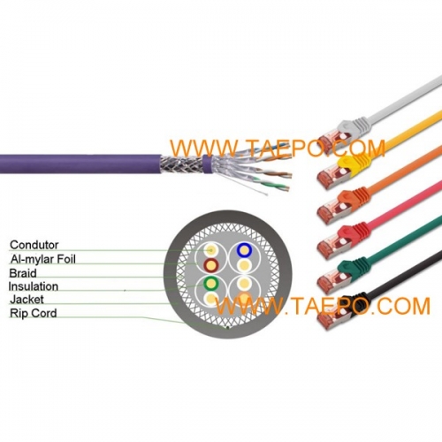 cable de conexión UTP CAT6 RJ45 LAN plana