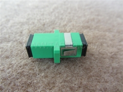 Modo simple Simplex SC APC Fiber Optic Adapter