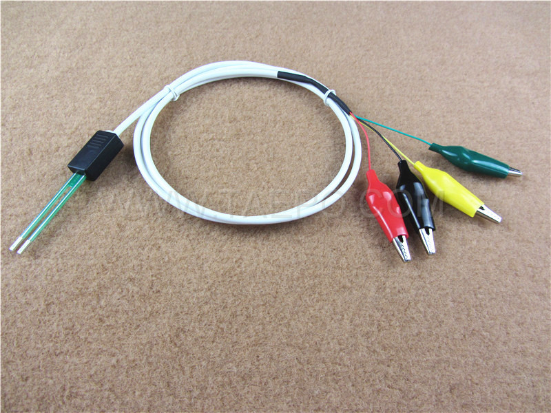 Cordón de prueba de 4 polos SM, con enchufe de prueba a clip cocodrilo para bloque de desconexión MDF 71