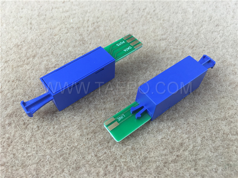 Divisor MDF ADSL2+ sobre POTS para bloque de 72 puertos