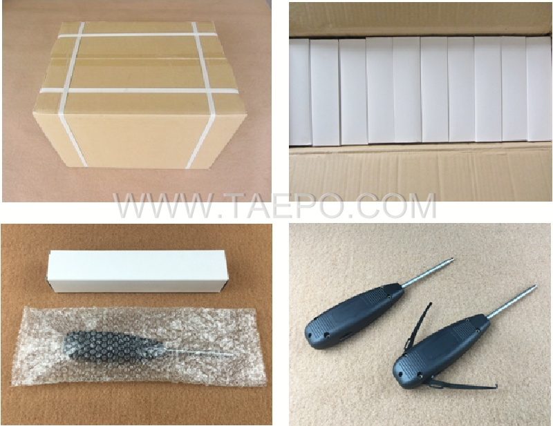 Imágenes de embalaje de la herramienta de instalación, versión larga