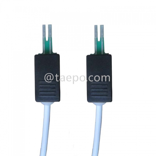 Cable de conexión HW de 2 polos con enchufe de prueba a enchufe de prueba