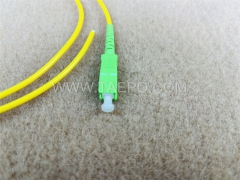 0.9 mm de 2 mm 3 mm de modo simple Simplex SC APC Fiber Optic PiGtails