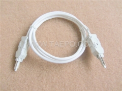2 polos cable de prueba de cable de conexión de enchufe de prueba LSA