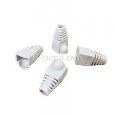 Cable Cat5e y Cat6 color gris Enchufe modular rj45 con funda