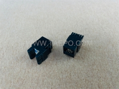 Conector Keystone de red CAT5E UTP 8P8C de 180 grados