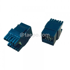 Conector Keystone de red CAT5E UTP 8P8C de 180 grados