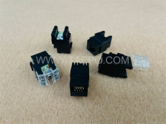 Conector Keystone de red CAT5E UTP 8P8C de 180 grados