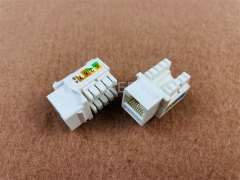 Conector Keystone RJ45 de 90 grados UTP sin blindaje CAT 6 a buen precio