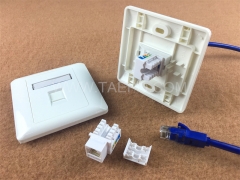 Conector Keystone RJ45 de 90 grados UTP sin blindaje CAT 6 a buen precio