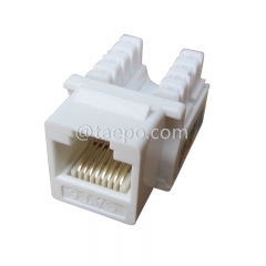 Conector Keystone RJ45 de 90 grados UTP sin blindaje CAT 6 a buen precio