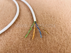 4 pares de cable LAN de red Ethernet de cobre desnudo CAT5E UTP