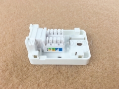 Caja de montaje en superficie CAT5E 8P8C de 1 puerto con conector Keystone