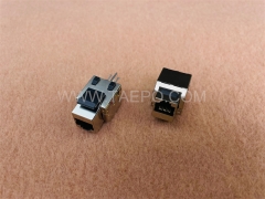 Conector Keystone de red CAT 6 rj45 8P8C de 90 grados con blindaje STP