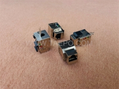 Conector Keystone de red CAT 6 rj45 8P8C de 90 grados con blindaje STP