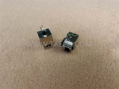 Conector Keystone de red CAT 6 rj45 8P8C de 90 grados con blindaje STP