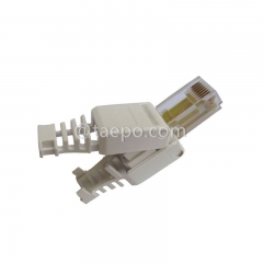 Enchufe de conectores modulares CAT5E RJ45 8P8C UTP sin herramientas