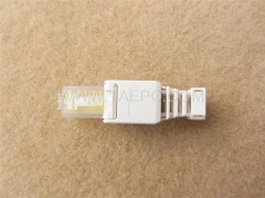 Enchufe de conectores modulares CAT5E RJ45 8P8C UTP sin herramientas