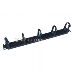 Administrador de cables de alambre en rack de servidor de metal de 5 anillos 1U