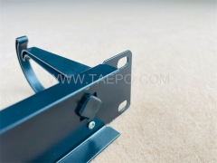 Administrador de cables de alambre en rack de servidor de metal de 5 anillos 1U