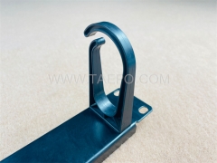 Administrador de cables de alambre en rack de servidor de metal de 5 anillos 1U