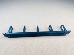 Administrador de cables de alambre en rack de servidor de metal de 5 anillos 1U