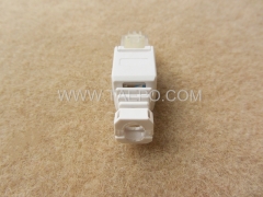 Enchufe de conectores modulares CAT5E RJ45 8P8C UTP sin herramientas