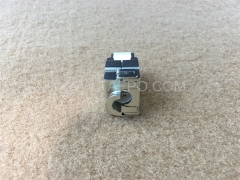 Conector modular Keystone blindado de 180 grados CAT6A 8P8C RJ45 STP