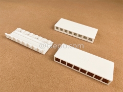 Caja de superficie 8 puertos, CAT5E, RJ45, 8P8C, UTP, 190x74x28 mm, estilo AP, sin jack Keystone