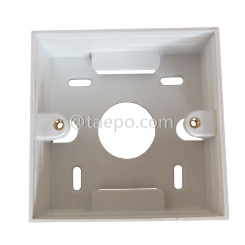 Caja trasera de pared 86x86 compatible con placa frontal