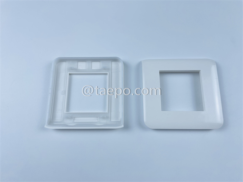 Marco de placa de pared, 80x80 mm, estilo francés, sin insert