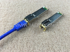 Transceptor SFP de cobre 1000BASE-T y 10/100/1000BASE-T