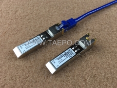 Transceptor SFP de cobre 1000BASE-T y 10/100/1000BASE-T