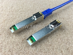 Transceptor SFP de cobre 1000BASE-T y 10/100/1000BASE-T