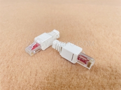 Conector modular de red CAT6 RJ45 8P8C UTP sin herramientas