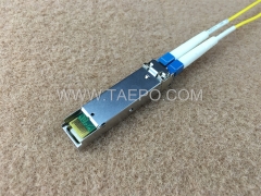 Transceptor óptico SFP de 1,25 Gbps, 40 km y 1310 nm