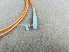 Cable de conexión de fibra óptica multimodo OM2 simplex SC UPC de 3 mm