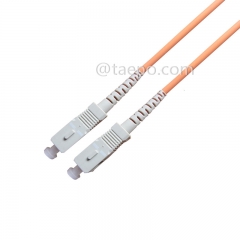 Cable de conexión de fibra óptica multimodo OM2 simplex SC UPC de 3 mm