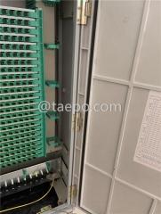 Gabinete de fibra óptica SMC para exteriores, tipo SC, 576 fibras, con 10 ranuras de plástico para carcasa