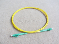 Cable de conexión de fibra óptica monomodo simplex LC a LC APC