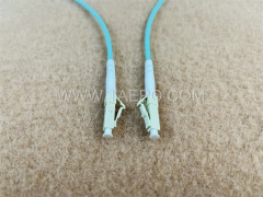 Cable de conexión de fibra óptica multimodo OM3 sm LC UPC de 50/125 um