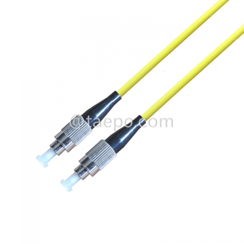 Cable de conexión de fibra óptica monomodo FC UPC a FC UPC