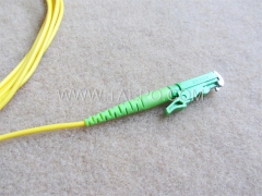 Cable de conexión de fibra óptica monomodo SM E2000 APC