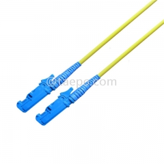 Cable de conexión de fibra óptica monomodo 9/125 um OS1 Simplex E2000 UPC